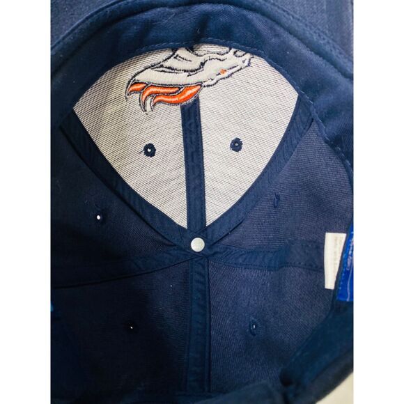 Reebok Hat Blue Select Series Adjustable NFL Denver Bronco’s Adult OS - Picture 8 of 10
